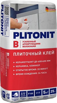 PLITONIT В усиленный плиточный клей