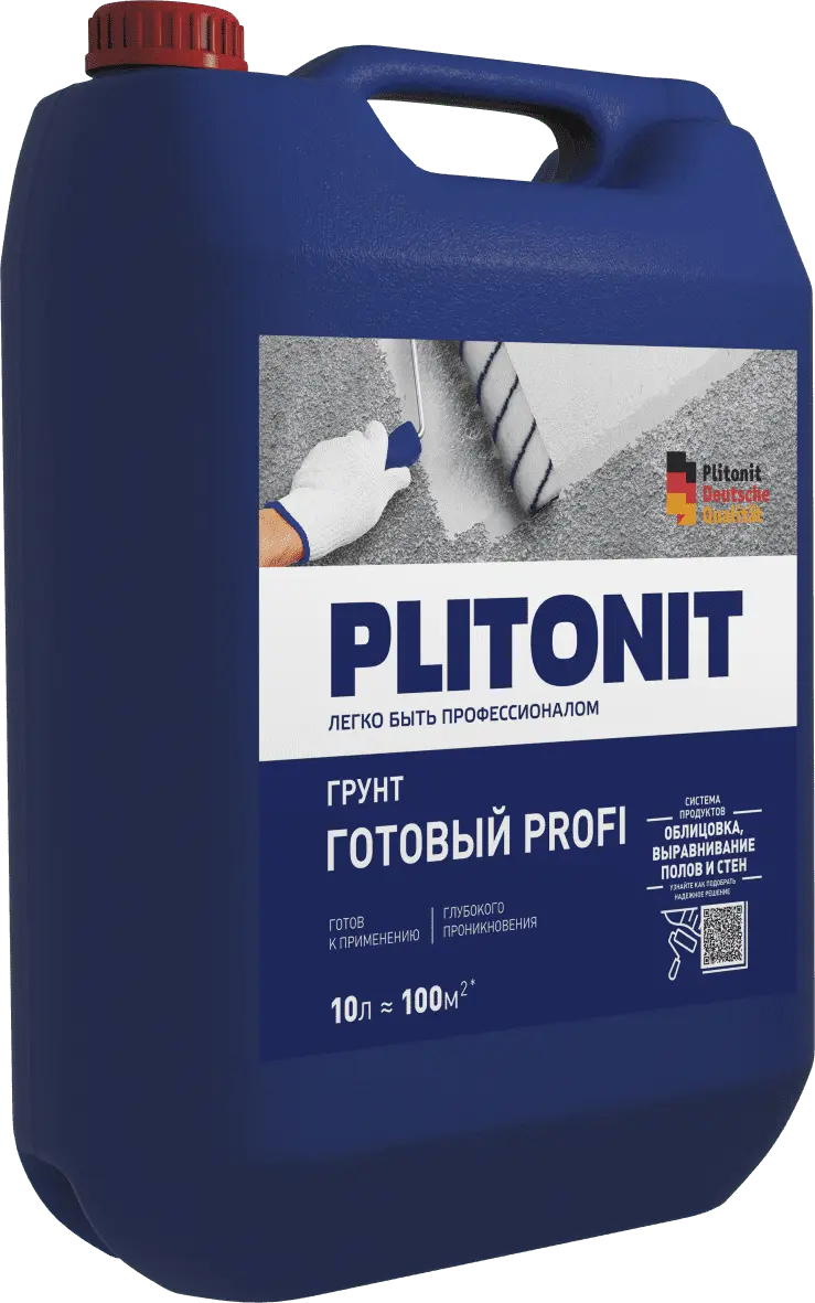 Грунтовки PLITONIT Готовый грунт PROFI — Plitonit.ru